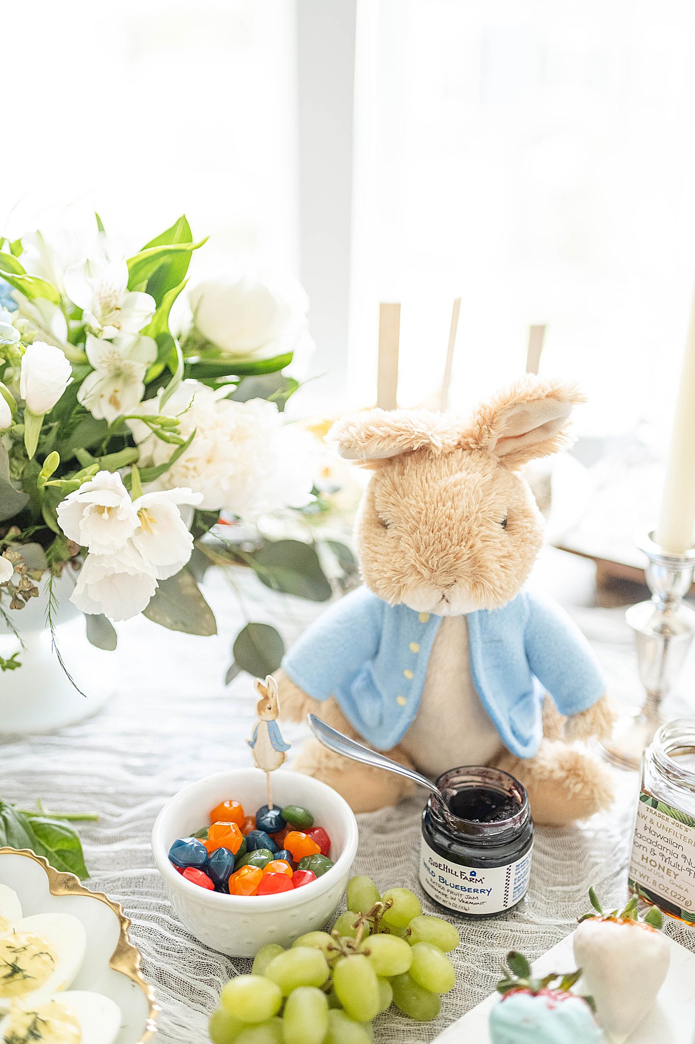 Spring Themed Peter Rabbit Baby Shower - Dazzling Hospitality